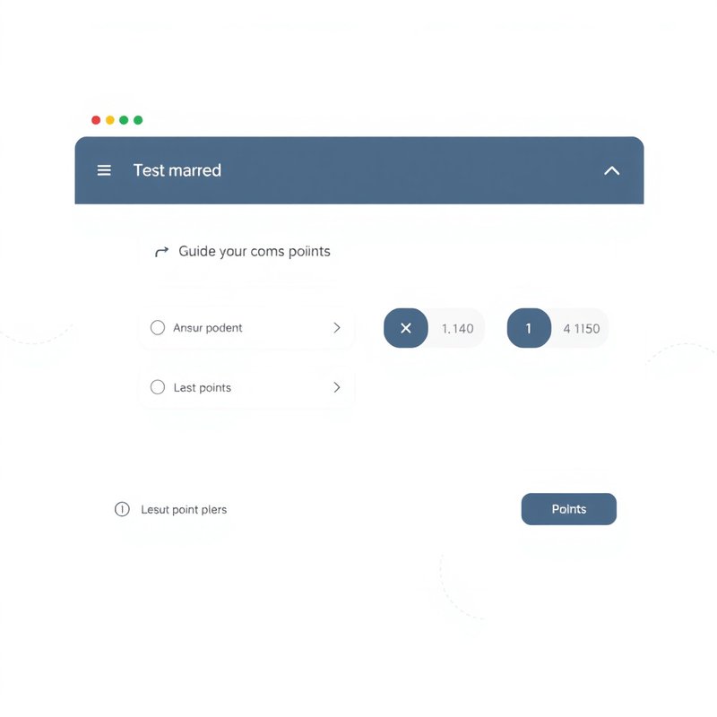 Интерфейс конструктора Formo4ka позволяет легко добавлять вопросы и назначать баллы за правильные ответы.